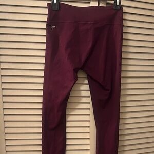 Fabletics Deep Burgundy Leggings